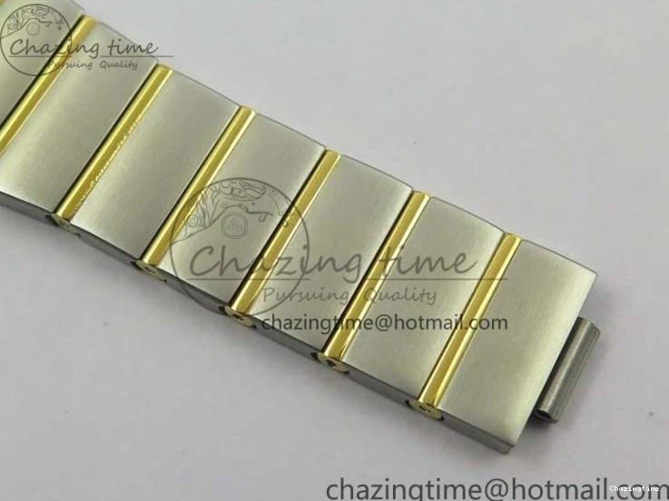 0208 Stylish Constellation 38mm SS RG VSF 1:1 Best Edition WhiteTextured Dial on SS RG Bracelet A8500 Super Clone 7921